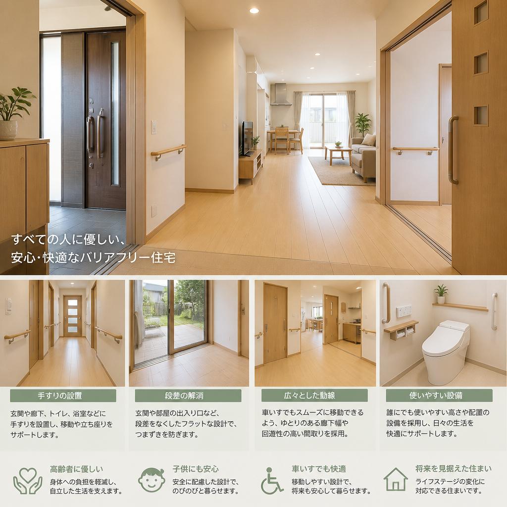 バリアフリーで安全な暮らし